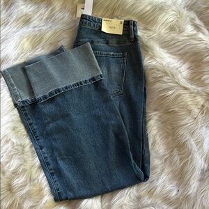 tgla High Rise Wide Leg Jeans